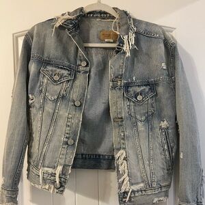 Distressed Denim Jacket